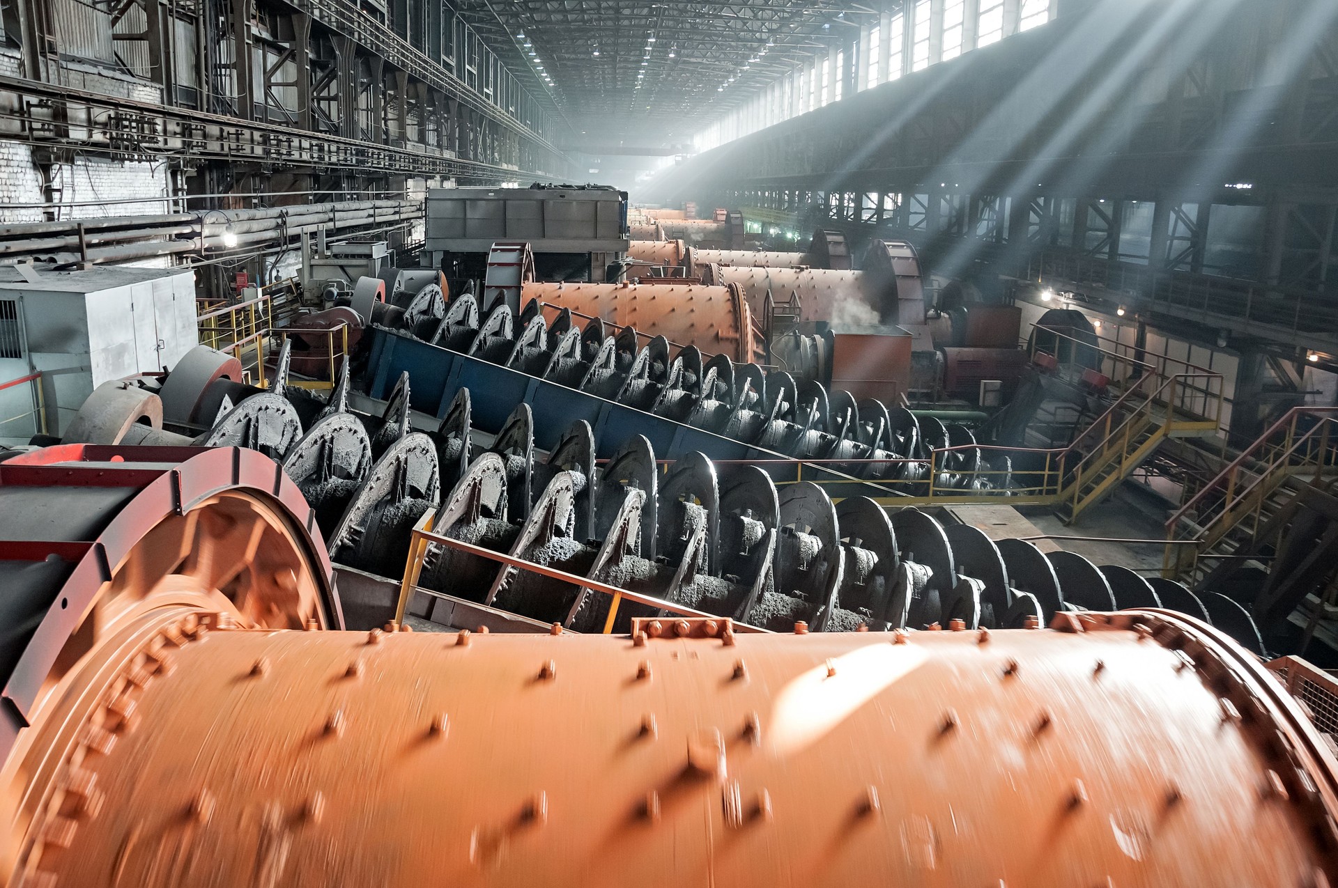 ore-dressing and processing enterprise